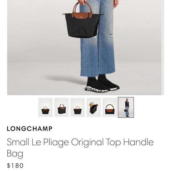 Small Le Pliage Original Top Handle Bag - Picture 6 of 6